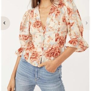 Free people I found you blouse Size L